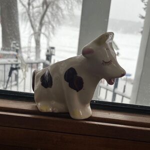 Ceramic Cow Figurine creamer